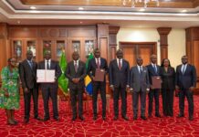 Signature de la convention de financement de l’axe NTOUM–COCOBEACH